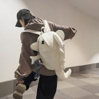 Mochila impermeable de tiburón a la moda, bolso informal de viaje para ordenador portátil con múltiples bolsillos, mochila escolar de nailon de gran capacidad para estudiantes universitarios y adolescentes - details 15