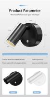Lámpara de pared LED magnética, Interruptor táctil recargable por USB, luces de pared, foco inalámbrico regulable, lámpara de noche para dormitorio, luz de lectura - details 7