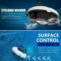 Robot limpiador de piscinas inalámbrico, aspirador automático, cepillos eléctricos para exteriores, recarga de 5200mAh - details 4