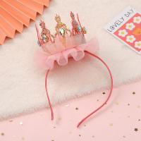 Tocado delicado de hada dulce, accesorio para el cabello de cuero con diamantes de imitación, tocado de corona, banda para el cabello para niña, diadema de estilo coreano - details 2