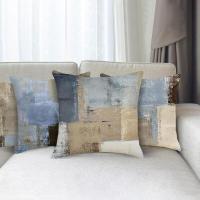 Moderno 45x45cm, Juego de 4 fundas de almohada, Terciopelo, Decoración del hogar - details 3