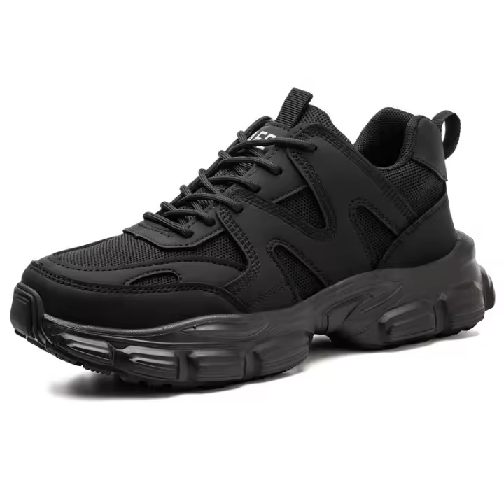 Zapatos Deportivos informales para mujer, zapatillas de deporte a la moda con cordones,Calzado de seguridad - 1