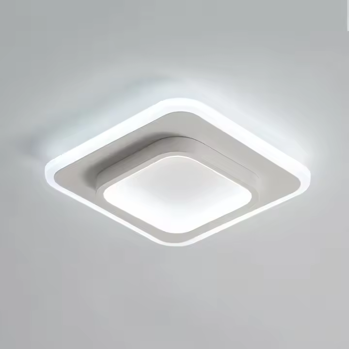 Luces de Techo LED Cuadradas Lámpara de Iluminación de 26W 6000K para Baño, Sala de Estar, Dormitorio, Cocina, Pasillo Luz Blanca Fría - 1