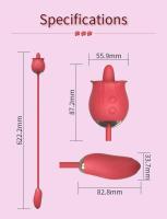 5 Modos de succión Estimulación del pezón del clítor Dildos anales Juegos Rosa Vibrator Juguetes sexuales para mujeres G Spot Estimulador del pezón del clítor Producto para adultos Impermeable - details 8