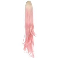 Peluca de cola de caballo con cordón en capas, extensión de cola de caballo con Clip, cola de caballo larga ondulada y recta, postizo de cola de poni Natural falso para fiesta - details 11
