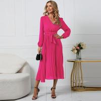 Vestido Largo de Crochet de Alta Calidad Estilo Coreano de Moda para Mujeres - details 11