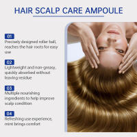 El masaje con aceite nutritivo para el cuero cabelludo HOEGOA calma, fortalece el cabello, mejora la sequedad, la suavidad y el brillo. - details 4