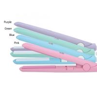 Plancha alisadora de pelo 2 en 1, plancha eléctrica de cerámica, Mini herramientas de estilismo para alisar la barba antiestática - details 2