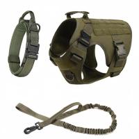 Correa para perros grandes, chaleco de entrenamiento para caminar, arnés y collar para perros de todas las razas, pastor alemán Malinois - details 22