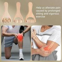 Masajeador de Musculos de Madera Pura Ligero, Natural, Cuidado de la Piel para Cintura, Muslos, Piernas, Manos, Cuerpo Completo - details 3