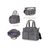 Bolsa de Pañales para Bebé de Gran Capacidad Bolsa de Maternidad Impermeable Multifuncional Portátil para Cuidado del Bebé Material de Poliéster - details 27