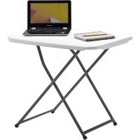Mesa Plegable Portátil Multifuncional, 84x84x74cm, Cuadrada, Blanca - details 25