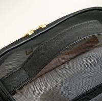 Bolsa De Maquillaje De Gran Capacidad Con Diseño De Malla Transparente Para Viajes Bolsa De Toallas De Higiene Personal De Nylon - details 2