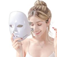 Foreverlily Máscara Facial LED de 7 Colores Terapia de Fotones para Eliminar Arrugas y Acné - details 13