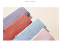 Ropa interior moldeadora de cuerpo de cintura alta, bragas de algodón para mujer, bragas transpirables de talla grande, lencería femenina sólida, 4 Uds. - details 13