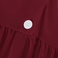 Vestido de Verano para Mujer 2024 Moda Casual con Cuello de Corbata Mangas 3/4 Botón de Cierre - details 28