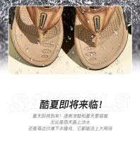 Sandalias de Cuero de Vaca para Hombres Zapatos de Playa de Tamaño Grande con Antideslizante y Resistente al Desgaste Ropa Exterior Diaria - details 1