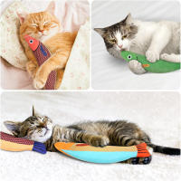 Juguete de Gato Simulación 3D de Pescado Juguete de Mordedura Interactiva para Gatitos y Carpas - details 5
