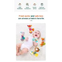 Juguetes De Rattler Para Bebés Peluche Animal Suave Con Sonido Y Textura Sensory Soothing Para Niños Y Niñas Regalos De Cumpleaños - details 1