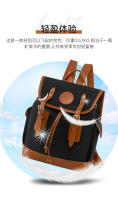 Mochila de lona vintage para mujer, mochila de viaje informal de gran capacidad, mochila escolar para estudiantes universitarios - details 9