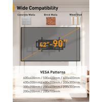 Perlegear TV Pared de Movimiento Completo para televisores de 42 a 90 Pulgadas, Universal TV con Largo Brazo 55.2cm, de Pared para TV soporta hasta 68kg máx. VESA 600x400 mm - details 1
