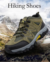 Zapatos de senderismo con cordones para hombre, botas deportivas para escalada, caza táctica, Trekking, montaña, zapatillas impermeables - details 2