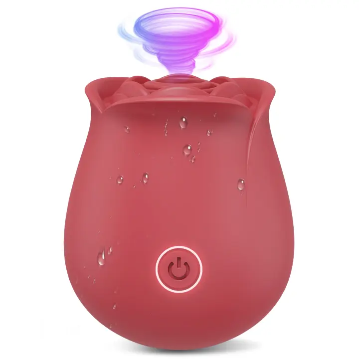 Juguete Sexual Rosa, Vibrador Succionador Oral, Clítoris para Mujeres, Pezones, Estimulación Potente, Femenino, Lamido - 1