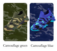 Nuevos zapatos deportivos de camuflaje para niños, zapatillas transpirables antideslizantes para niños, cómodas zapatillas para correr, zapatillas de tenis ligeras para niños y niñas - details 3