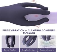Juguetes para adultos, entrenador de glande sexual, masaje de pene, masturbador masculino, vibrador de glande, Juguetes sexuales para hombres, resistencia duradera - details 0