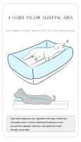 Truelove-cama cálida de felpa para mascotas, cama moderna de felpa suave para gatos y perros, autocalentable, para dormir en interiores, otoño e invierno, TLR1905 - details 3