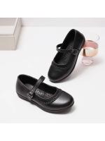 Zapatos de cuero de estilo coreano para niñas, calzado de princesa elegante y versátil, antideslizante, fondo suave, novedad de otoño, 2024 - details 3