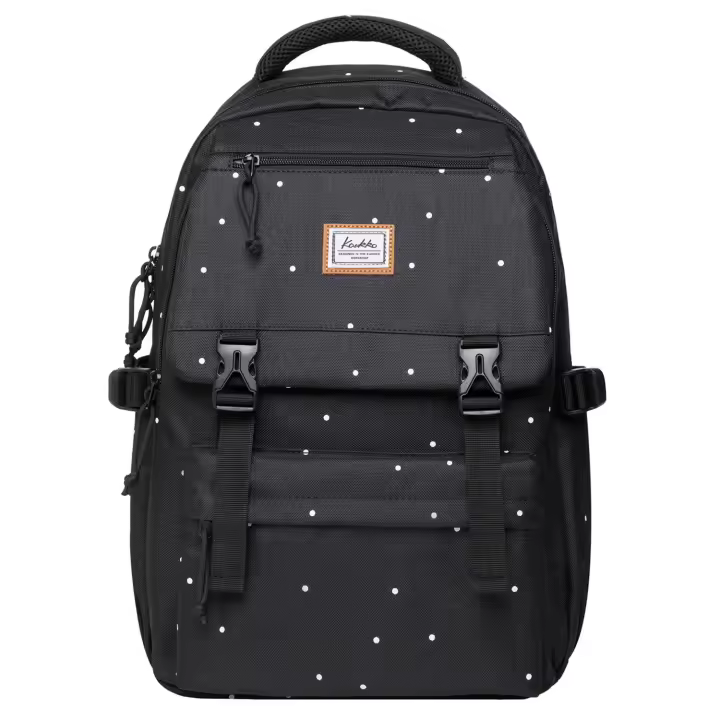 KAUKKO Mochila hermosa y reflexiva con compartimento para computadora portátil de 15 pulgadas para la escuela, universidad, 22 litros - 1