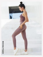 Movimiento de cintura alta mujeres Yoga Leggings Super cómodo pantalones 4 colores HLN - details 10