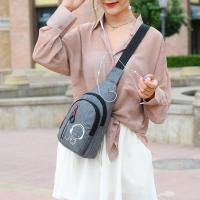 Bolso de pecho Simple Glow para hombre, bolso cruzado de nailon multifuncional de gran capacidad, bolso de hombro impermeable para viaje y ciclismo - details 10