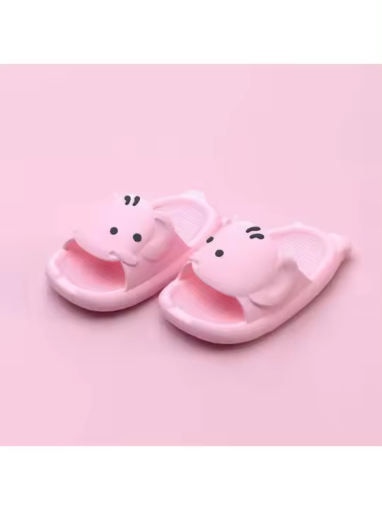 Zapatillas para niños verano nuevo lindo de dibujos animados bebé niña zapatos niños suela suave antideslizante casa baño zapatillas frescas - 1
