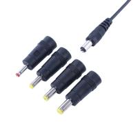 Cable de alimentación de 2,1mm, enchufe de conversión 8 en 1, divisor de concentrador USB a conector CC, enchufes intercambiables, adaptador de fuente de alimentación CC, conector CC - details 2