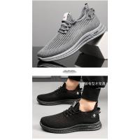 Zapatillas de Moda Versátiles para Hombre Primavera-Verano 2025 Zapatos Casuales Ligeros y Voladores Tejidos - details 7