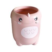 Cubo de basura de plástico para habitación de niños, cubo de basura creativo de dibujos animados, pequeño y bonito - details 9