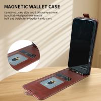 Funda de cuero con tapa superior e inferior para iPhone 17 Air 16 Pro 15 14 Plus 13 12 Pro Max 11 Mini tarjetero cartera funda para bolso - details 2