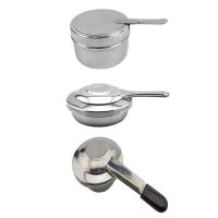 Stainless Steel Fuel Holder Chafing Dish Buffet Set Catering Warmer Set Alcohol Stove for Dormitory Outdoor Backpacking Trips
