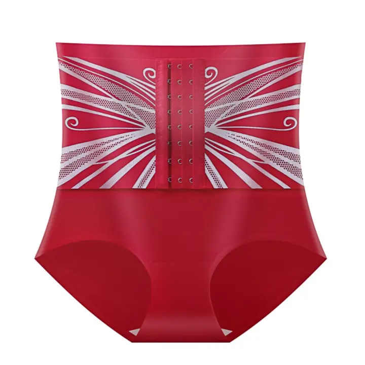 Bragas moldeadoras adelgazantes de cintura alta, ropa moldeadora, entrenador de cintura posparto, moldeador de cuerpo, hebilla, bragas de levantamiento de glúteos contractantes del vientre - 1