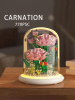Eternal Flower Series Sunflower Rose Micro Particle Building Blocks Toy Children's Birthday Gift Desktop Ornament - details 7
