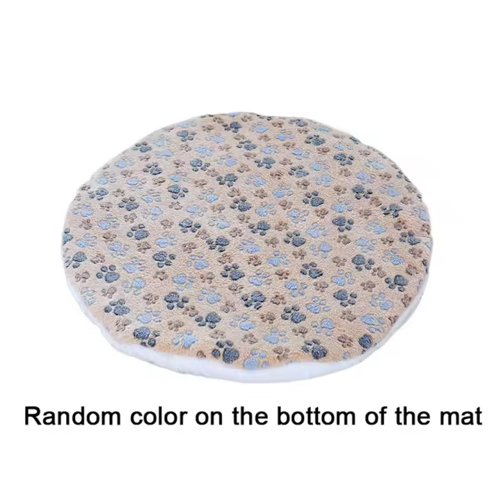 Accesorios para gatos, esteras cortas de felpa para cama para dormir para mascotas, esteras cálidas y lavables para cama para gatos, cojín suave para mascotas, perros pequeños y medianos - 1