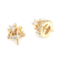 Colgante de Abalorio de Cuentas de Medio Agujero de Oro 18K Material de Metal de China - details 39