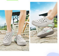 Sandalias de Playa para Hombres y Mujeres Gruesas, Perforadas, Versátiles, Pisando Caca - details 16
