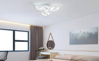Lámpara de Techo LED Goeco 40W Iluminación Blanca Fría Moderna 3 Cabezas de Pétalos - details 4