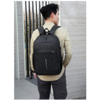 Mochila Impermeable Para Hombres Ultra Ligera Con Capacidad Para Portátil De 15.6 Pulgadas Estilo Clásico Bolsa De Espalda Para Libros Y Uso Diario - details 18