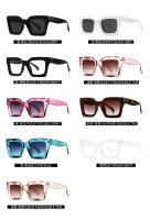 Toyear-gafas de sol cuadradas Vintage para hombre y mujer, lentes de sol de diseñador de marca de lujo, gafas de gran tamaño, UV400 - details 10