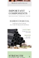 Mascarilla Exfoliante para limpieza profunda, máscara de Carbón, negra, Acné - details 4
