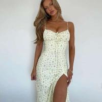 Elegante Vestido Largo para Mujer Ajuste Ajustado Estilo Callejero para Verano 20224 - details 23